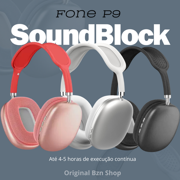 Fone de Ouvido P9 - SoundBlock